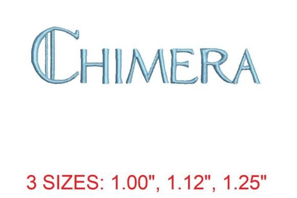Captivating Chimera Embroidery Font Review