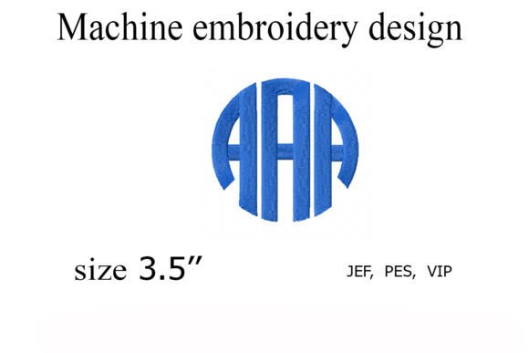 Circle Monogram: A Versatile Design for Business