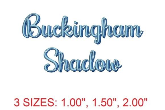 Elevate Your Apparel with Buckingham Shadow Font