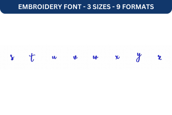 Secret Garden Font: A Premium Embroidery Choice