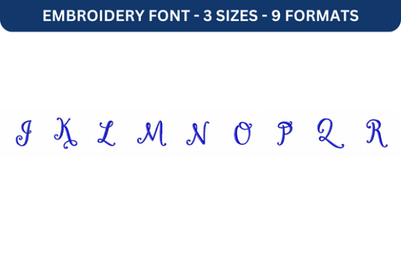 Secret Garden Font: A Versatile Embroidery Choice